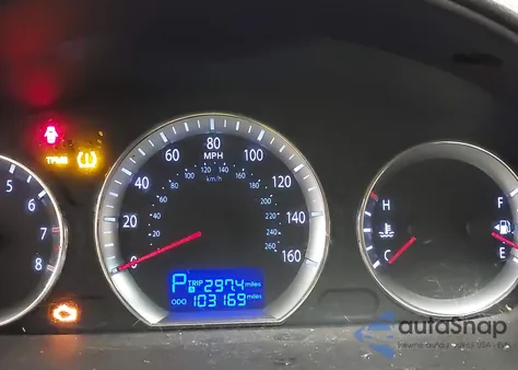 2010 Hyundai Sonata Se V6 z USA, uszkodzony, nr VIN 5NPEU4AF1AH602236